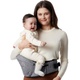Momcozy Hip Seat Baby Nosítko - Originální 3D ochrana bříška a masážní deska z EVA, s různými