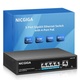 Switch NICGIGA 4xPoE+ 78W černý