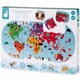 Puzzle Janod J04719 svět mapa
