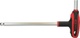 KS Tools 151.8139 ERGOTORQUEplus Šesťhranný guľový kľúč s T-rukoväťou, 12 mm