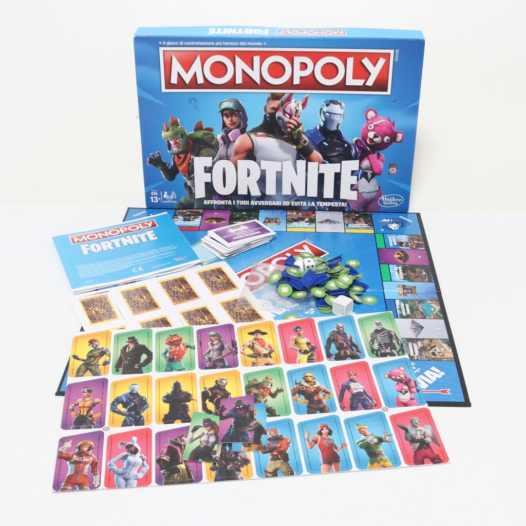 Stolní hra Hasbro Monopoly Fortnite IT