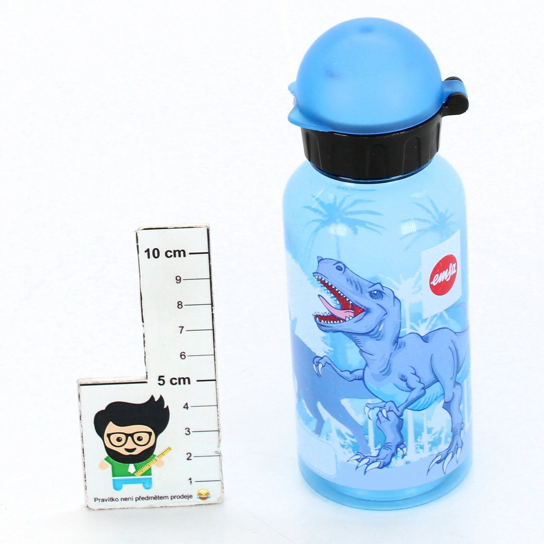 Dětská láhev na pití Emsa Dino modrá 0,4 l