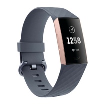 Fitness náramek Fitbit Charge 3 šedorůžový