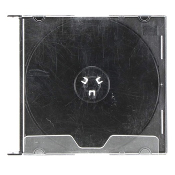 Obal na CD/DVD 6 ks černé a fialový