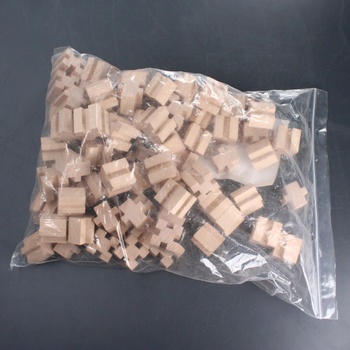Dřevěné kostky Makura Troxi 80 dílů