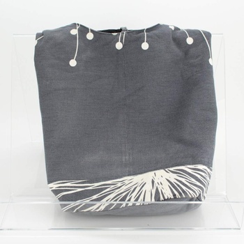 Dámská kabelka na rameno odstín šedé