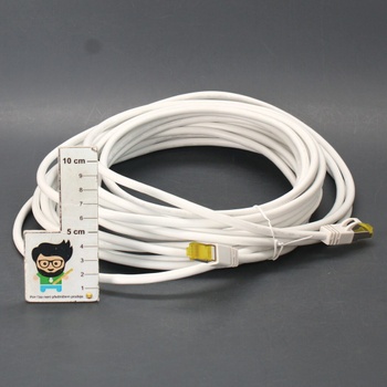 Ethernetový kabel bílý 3,5 m