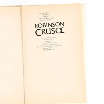 Josef Pleva: Robinson Crusoe (převyprávění)