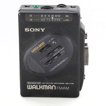Walkman Sony WM-FX36 černý