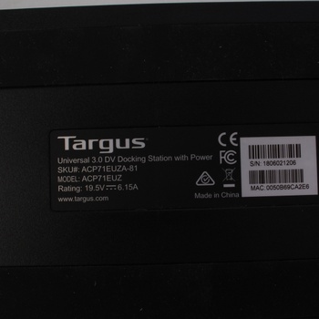 Dokovací stanice Targus USB 3.0 SuperSpeed
