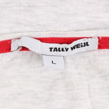 Dámské tričko Tally Weijl šedé s obrázkem