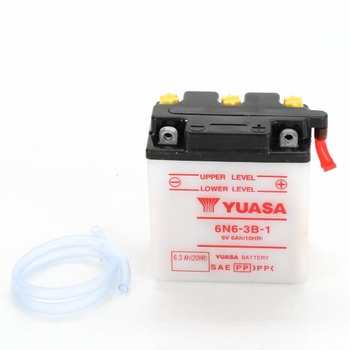 Baterie Yuasa 6N6-3B-1 bílá