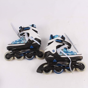Kolečkové brusle Hy Skate Junior modrobílé