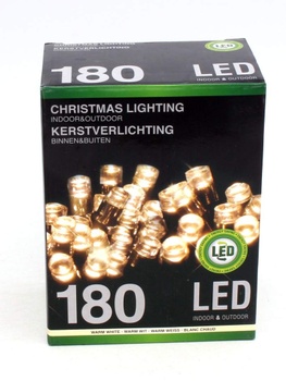 Vánoční LED svíčky čiré, 40 ks
