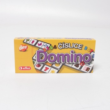 Dětská hra Domino - Číslice