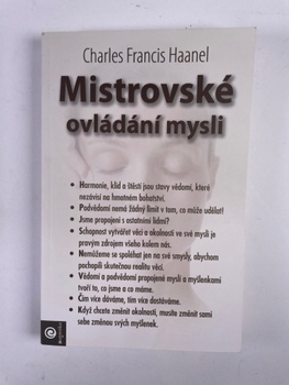Charles Francis Haanel: Mistrovské ovládání mysli