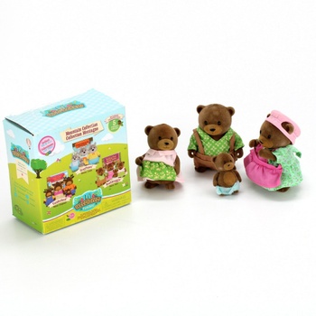 Dětská hračka Li'l Woodzeez Bear family set
