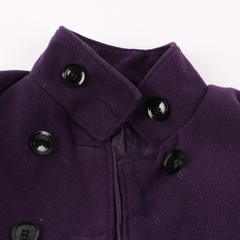 Dámský krátký kabátek fialový