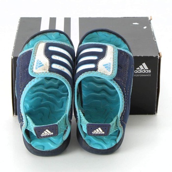 Dětské sandále Adidas odstín modré