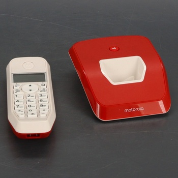 Bezdrátový telefon Motorola S1201 oranžový