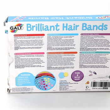 Kreativní box Galt  Brilliant hair bands