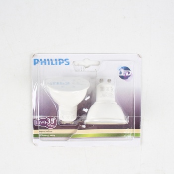 LED žárovky Philips GU10 White 3,5 W 2 ks