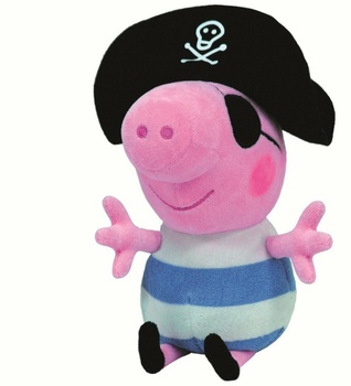 Plyšová hračka TM Toys Peppa Pig pirát
