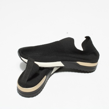 Dámské nazouvací boty černé, vel. 39