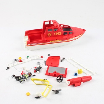 Člun Playmobil 70147 Fire Rescue 