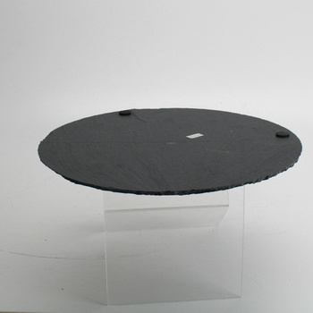 Břidlicové desky Cilio Round  Ø 30 cm Černá 