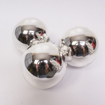 Vánoční koule Inge-Glas 10000D003 stříbrné
