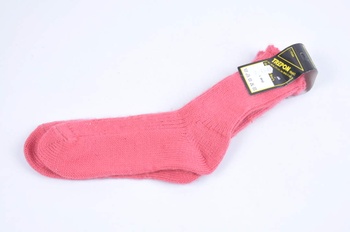 Dětské pletené ponožky Trepon, růžové