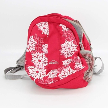 Dětský batoh McKinley červený s květinami