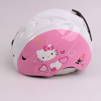 Dětská helma Hello Kitty VK D růžovobílá