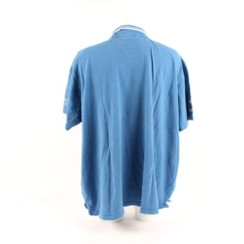 Pánské tričko s límečkem Identic modré