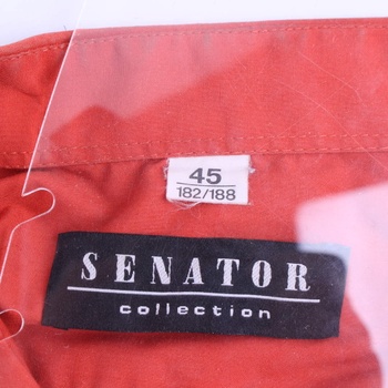 Pánská oranžová košile Senator Collection