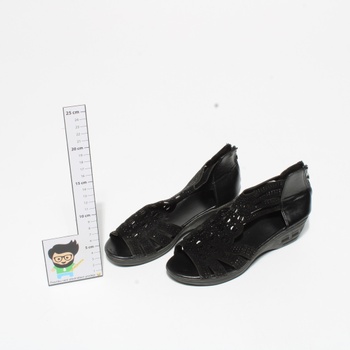 Dámská letní obuv černá 38,5