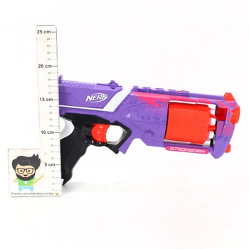 Pistole Hasbro NERF Strongarm fialová