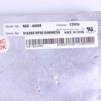 Česká klávesnice Acer NSK-6030X