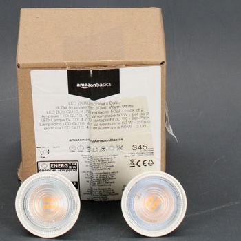 Halogenová žárovka AmazonBasics GU10 LED
