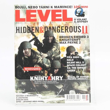 Sada časopisů Level roku 2003 3 ks 