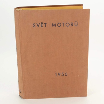 Kniha Svět motorů ročník 1956              