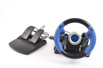 Herní volant s pedály Xtech MX-V9 pro PS2