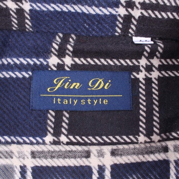 Pánská košile Jin Di modročerná