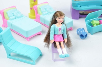 Panenka s nábytkem Mattel - Polly Pocket