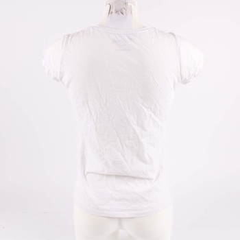 Dámské tričko Reserved bílé s potiskem