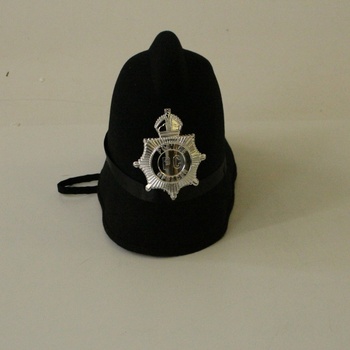 Policejní čepice(helma) Smiffys 30878, černá