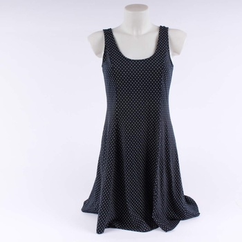 Dámské šaty C&A černé s puntíkem