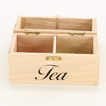 Krabička na čaje s nápisem Tea