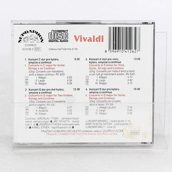 CD:Supraphon,Vivaldi,guitar concertos